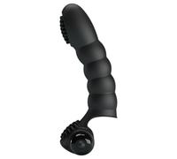 Pretty Love Alexander - vibromasseur doigt stimulateur - silicone noir