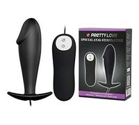Pretty Love Vibromasseur anal Plug vibrant Penz 12 fonctions Silicone 10 x 3 cm