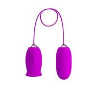 PRETTY LOVE FLIRTATION - Vibrateur Rechargeable Daisy Dual Egg Violet