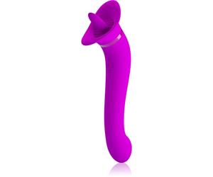 PRETTY LOVE Faust stimulateur et vibrateur double-embout 22.2 cm