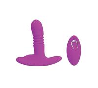 Pretty Love Heather - Remote Controlled Anal Thrusting Vibrator Rose Profond Ø 2,9 x 11,3 x 11,4 cm