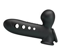 PRETTY LOVE - Manchon Pénien avec Gonflage Automatique - Noir