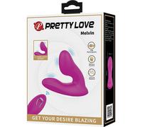 Pretty Love Melvin Dual Stimulator Fucsia 1 Unité