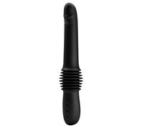 Pretty Love Pazuzu - gode ceinture vibrant gland stimulateur - silicone noir