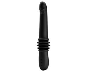 Pretty Love Pazuzu - gode ceinture vibrant gland stimulateur - silicone noir