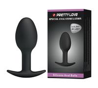 Pretty Love - plug anal - silicone noir