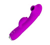 Pretty Love Regina Vibromasseur-Sucker Rechargeable Violet 1 Unité