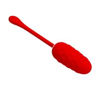 PRETTY LOVE SMART - Oeuf Vibrant Texture Marine Rechargeable Rouge