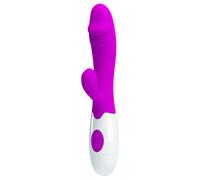 Pretty Love Snappy - vibromasseur point G avec stimulateur clitoridien - étanche