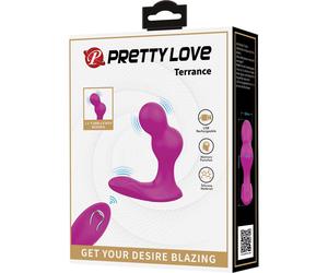 Pretty Love Terrance Vibro Masseur Anal Pourpre 1ut