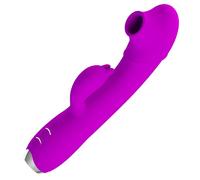 PRETTY LOVE - VIBRATEUR REGINA - ONDES STIMULANTES RECHARGEABLES VIOLET