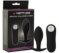 International Dreamlove S.L. Plug anal vibrant Pretty Love silicone télécommande 12 fonctions 140 mm