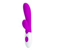 Pretty Love Vibromasseur Lapin Puissant Point G/Clitoris 30 Vitesses