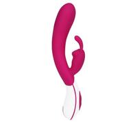 Pretty Love Vibromasseur Rabbit 12 Vitesses Contrôle par Voix/Musique Recharge USB Taille Unique Rose