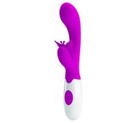Pretty Love - vibromasseur rabbit - stimulation clitoridienne - rose
