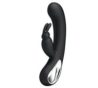 Pretty Love Webb Vibromasseurs rabbit Noir Ø 3,5 x 21 cm