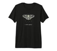 Pretty Moth - « I Exist Gently » - Message d'identité Moderne T-Shirt Haut de Gamme
