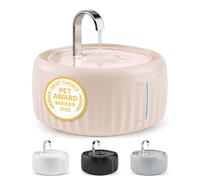 Pretty Paw Fontaine à Eau Chat 3L avec Filtration au Charbon Actif - Fontaine à Eau pour Chat Silencieuse avec Indicateur LED, Distributeur Eau Chat Intérieur - Aqua Flow