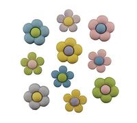 Pretty Petals Galore boutons'avec Bouton en Plastique Multicolore