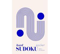 Pretty Pocket Sudoku - Hard: The Blue Bauhaus Series: Challenging Sudoku for Focused Minds | Pocket Brain Training Book | The Art of Deep Focus