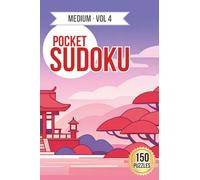Pretty Pocket Sudoku · Medium Puzzles Volume 4: Small Travel Size 4x6 Inch Puzzle Book