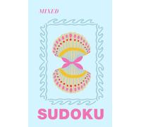 Pretty Pocket Sudoku Mixed: Super Small Travel Puzzle Book 4x6 Mediterranean Summer Set