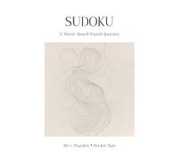 Pretty Pocket Sudoku: Mood-Based Sudoku Puzzles from Calm to Challenge | 80+ Puzzles | Small 4 × 6 Travel Size | Solutions Included