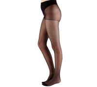 Pretty Polly Motif Diamant Filet Tulle Collant Taille Unique Noir - NPAYK5