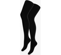 Pretty Polly Pretty Polly 3D Matt Black 150 Denier Tights 2 Pack