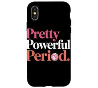Pretty Powerful Period Women Empowerment Women Equality Coque pour iPhone X/XS