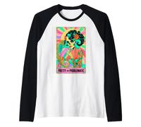 Pretty Problematic Tarot Squelette Pinup Floral Vanity Manche Raglan