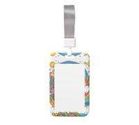 Pretty Rainbow and Unicorns Prints Industrial Brand Étui de protection transparent étanche pour supermarchés et bureaux