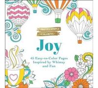 Pretty Simple Coloring Joy by Adams Media Adams Media (Auteur)