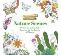 Pretty Simple Coloring Nature Scenes by Adams Media Adams Media (Auteur)