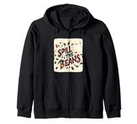 Pretty Spill the Beans Déclaration pour les amateurs d'idiome Sweat à Capuche