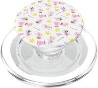 Pretty Tooth Fairy Baguette Magique avec Dents Blanches et étoiles Jaunes PopSockets PopGrip pour MagSafe