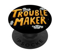 Pretty Trouble Maker Discours pour garçons et Filles PopSockets PopGrip Adhésif