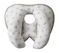 PRETTYLE Coussin Bebe Tete Plate Coussin Anti Tete Plate Bebe Coussin bébé Bébé Oreiller Nouveau-Né À Tête Plate Bébé Oreiller Nouveau-Né Appui-tête B,25