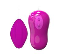 Prettylove vibrant egg avery rose et blanc Vibrator Eggs Remote Control Adult T