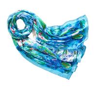 Prettystern écharpe Peintre Tableau Foulard De Soie 160cm Claude-Monet D'art