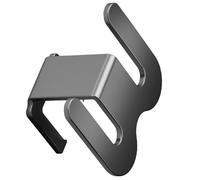 PRETYZOOM 1 Jeu Porte-Pantoufles De Salle De Bain Portes Armoire Organisateur De Chaussures Suspendu Élévateur Canne à Pêche Salle De Bains Voiture Accessoires Amovible Raclette Aluminium