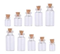 PRETYZOOM 1 Jeu Souhaitant Bouteille Petites Bouteilles Bouteille d'eau Bouteille Voyage Bouteille De Voyage Mini Bouteille Verre Bouteilles À La Dérive Bouteilles De Stockage 25 Pièces