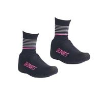 PRETYZOOM 1 Paire de Couvre-Chaussures de Vélo, Surchaussures Cyclisme, Imperméables en Poly et Nylon, Noirs, pour Hommes et Femmes, Pratique du Vélo en Extérieur