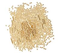 PRETYZOOM 1 Paquet Décoration De Gâteau Décorations Fierté Hauts De Forme Doublure De Petit Gâteau Arrose Support à Gâteau Feuille D'or Des Stands Doublures Briller Trousse Alliage Golden
