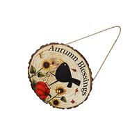 PRETYZOOM 1 Pc liste d'action de grâces Original The Wall Decoration Fete The Craft enseigne au néon personnalisée Rechargeable Plaque de Porte décorative Panneau de Porte Suspendu en Bois