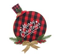 PRETYZOOM 1 Pc Référencement Guirlandes pour La Décoration Pendentif Mural De Noël Couronne pour Porte D'entrée Accessoires Suspendus pour Sapin De Noël Fausse Plante