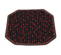 PRETYZOOM 1 Pièce Housse de Siège Auto Perles de Bois Naturelles Coussin de Voiture Respirant et Massant pour Couleur Vin pour Voiture Bureau ou Maison