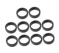 PRETYZOOM 10 pièces Bagues Silicone Hommes Souples Anneaux Sportifs Confortables Protection Doigt pour Gym et Activités Extérieures