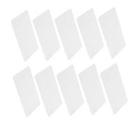 PRETYZOOM 10 Pièces Cartes de Nettoyage pour Lecteurs et Imprimantes Lot de Cartes Reutilisables pour Nettoyer Têtes Magnétiques Compatible Terminaux Pos et Imprimantes