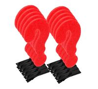 PRETYZOOM 10 Pièces Clip de cheveux épingles Charme policier Accessoires de cheveux amusants mignon barrettes point d'interrogation extraits de points d'interrogation Métal